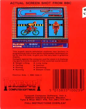 Commonwealth '86 (1986)(Tynesoft) box cover back